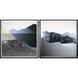 Space Odyssey Charcoal Luxe Art, Set Of 2